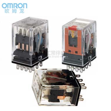 OMRON歐姆龍MY4ZN-D2 DC48微型功率繼電器