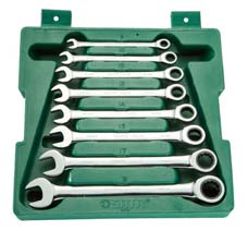 世達(dá)工具08008  8件全拋光兩用快扳組套