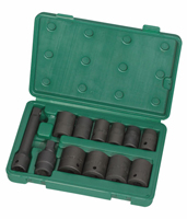 世達(dá)工具09008 12件12.5MM系列英制風(fēng)動套筒組套