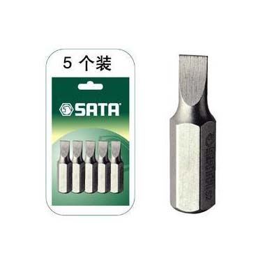 世達(dá)工具59413 5件套8MM系列30MM長(zhǎng)一字旋具頭6.5MM